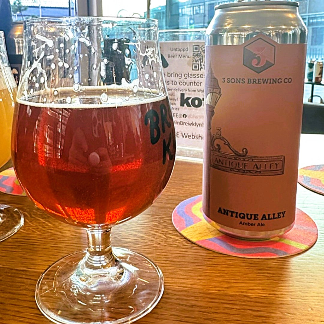 3 Sons - Antique Alley American Amber/Red Ale