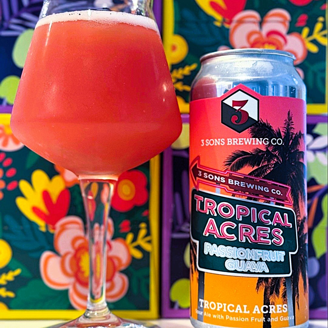3 Sons - Tropical Acres: Guava, Passion Fruit Fruited Sour
