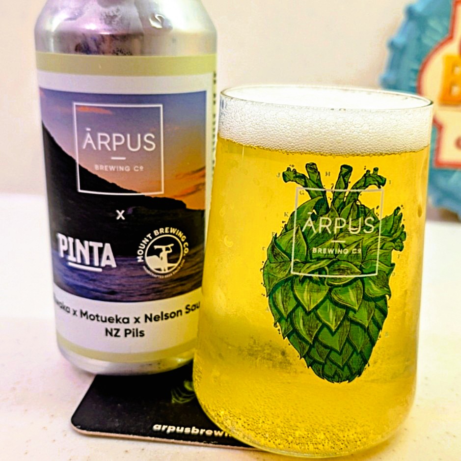 Arpus x Pinta x Mount - Riwaka x Motueka x Nelson Sauvin – New Zealand Pilsner