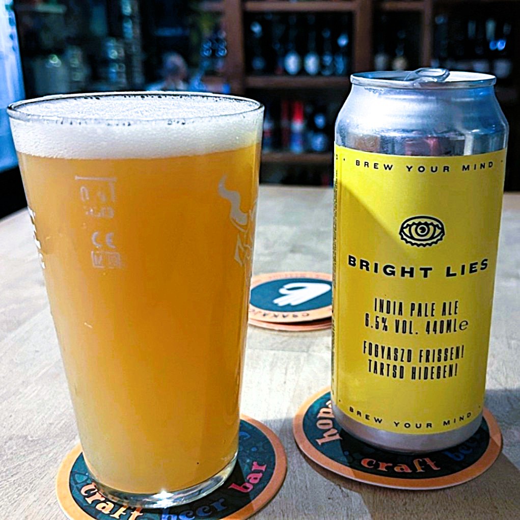 Brew Your Mind - Bright Lies New England IPA