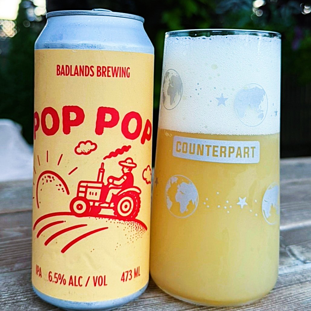 Badlands - Pop Pop (2026) New England IPA / Uus-Meremaa IPA