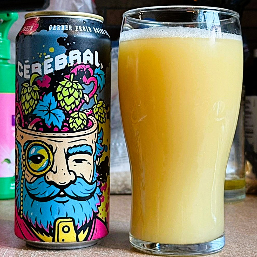 BreWskey - Cérébral Double New England IPA Double New Zealand IPA (Cerebral)