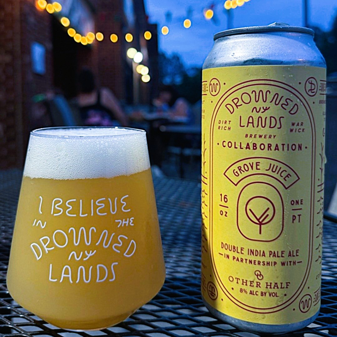 Drowned Lands x Other Half - Grove Juice Double New England IPA