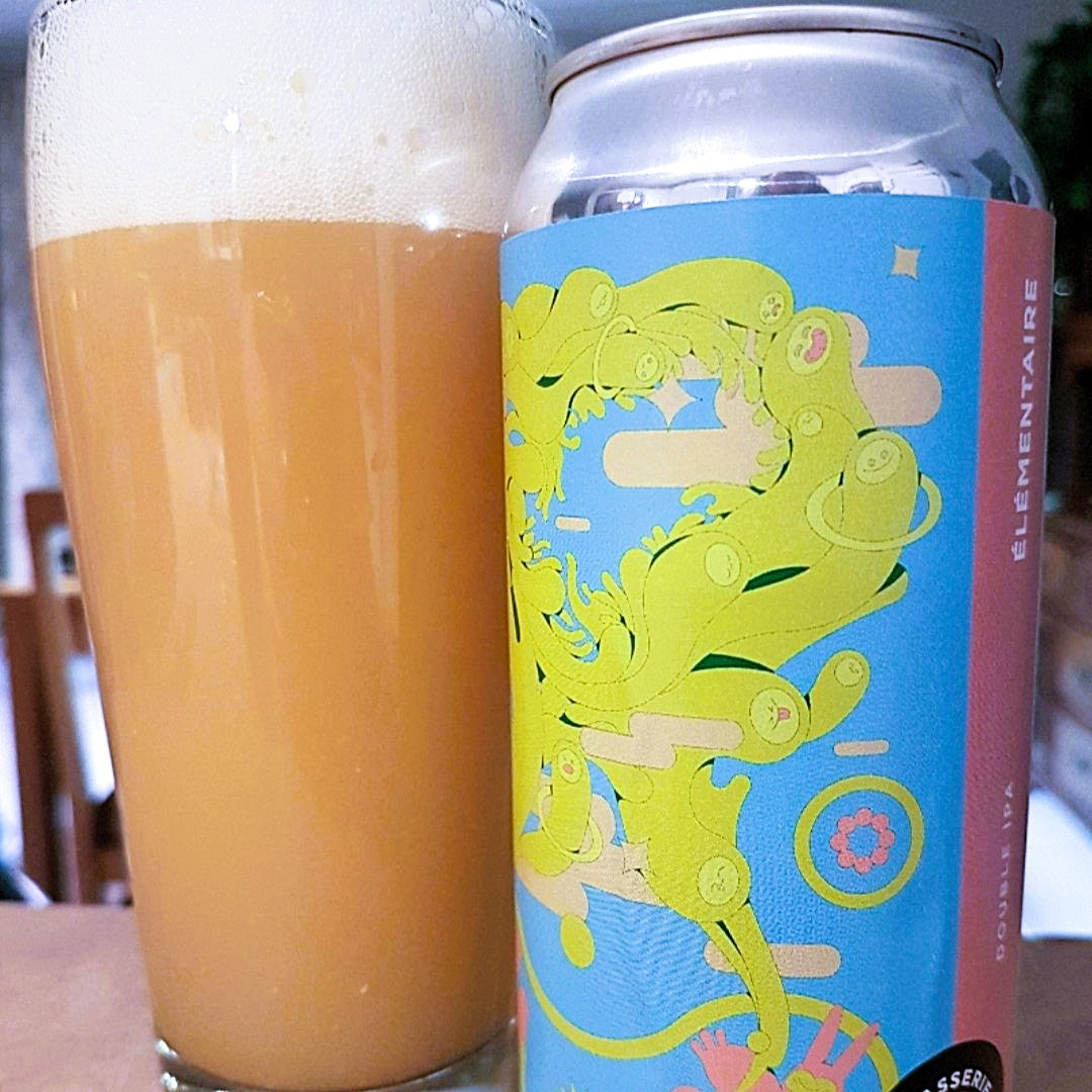 Brasserie du Bas – Élementaire Double New England IPA – Elementaire
