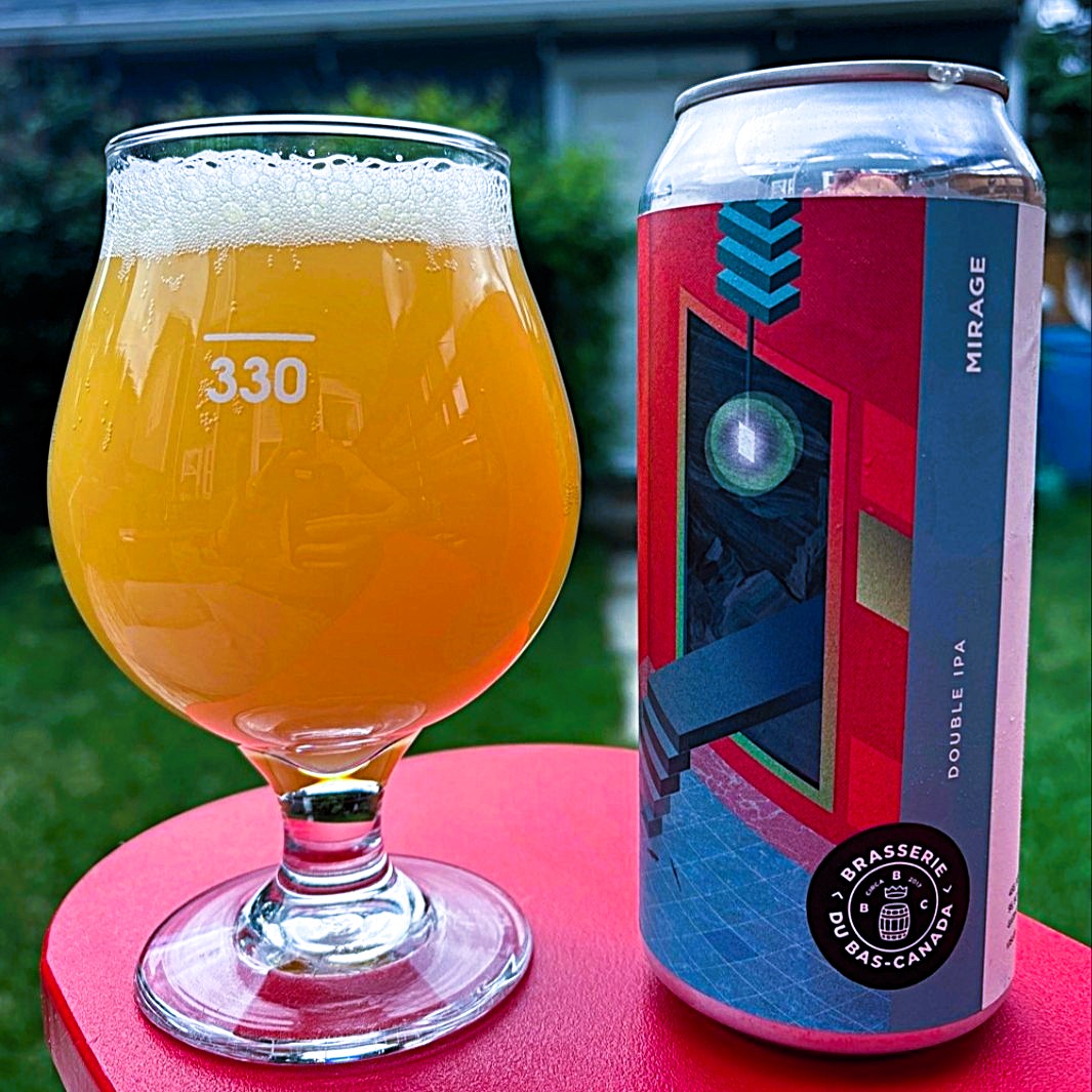 Brasserie du Bas-Canada - Mirage Double New England IPA