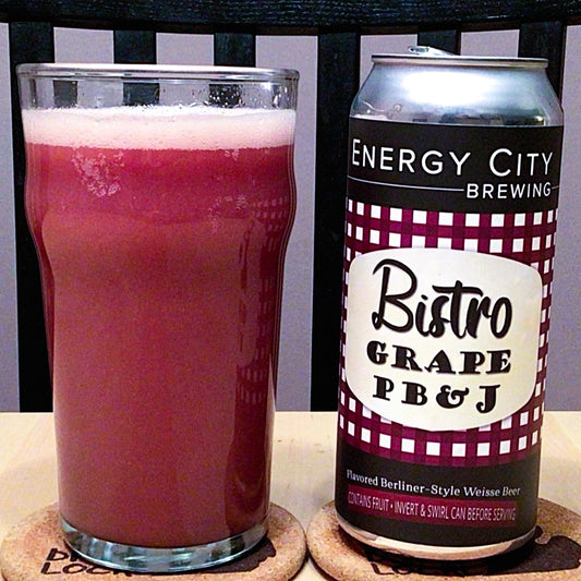 Energy City Bistro - viinamarja (maapähklivõi ja želee) ja maapähklivõi ning puuviljadega Berliner Weisse smuuti hapukoorega