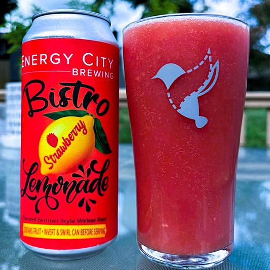 Energy City Bistro - maasika limonaadi ja puuviljadega Berliner Weisse smuuti hapu