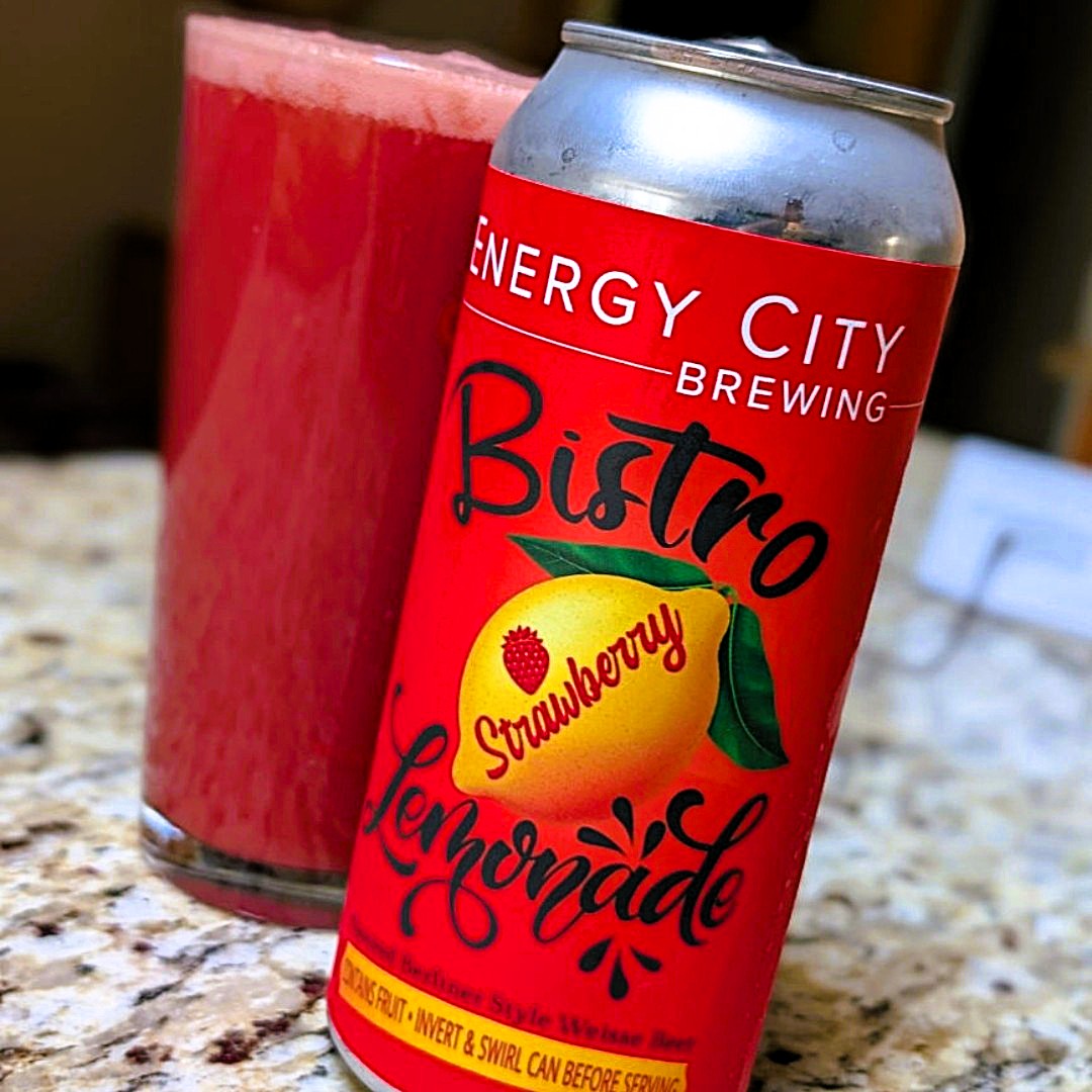 Energy City Bistro - maasika limonaadi ja puuviljadega Berliner Weisse smuuti hapu