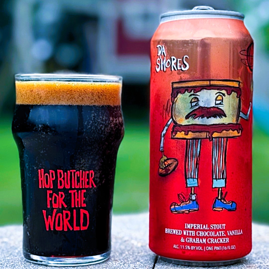 Hop Butcher - Da S'Mores Imperial Pastry Stout - Smores!