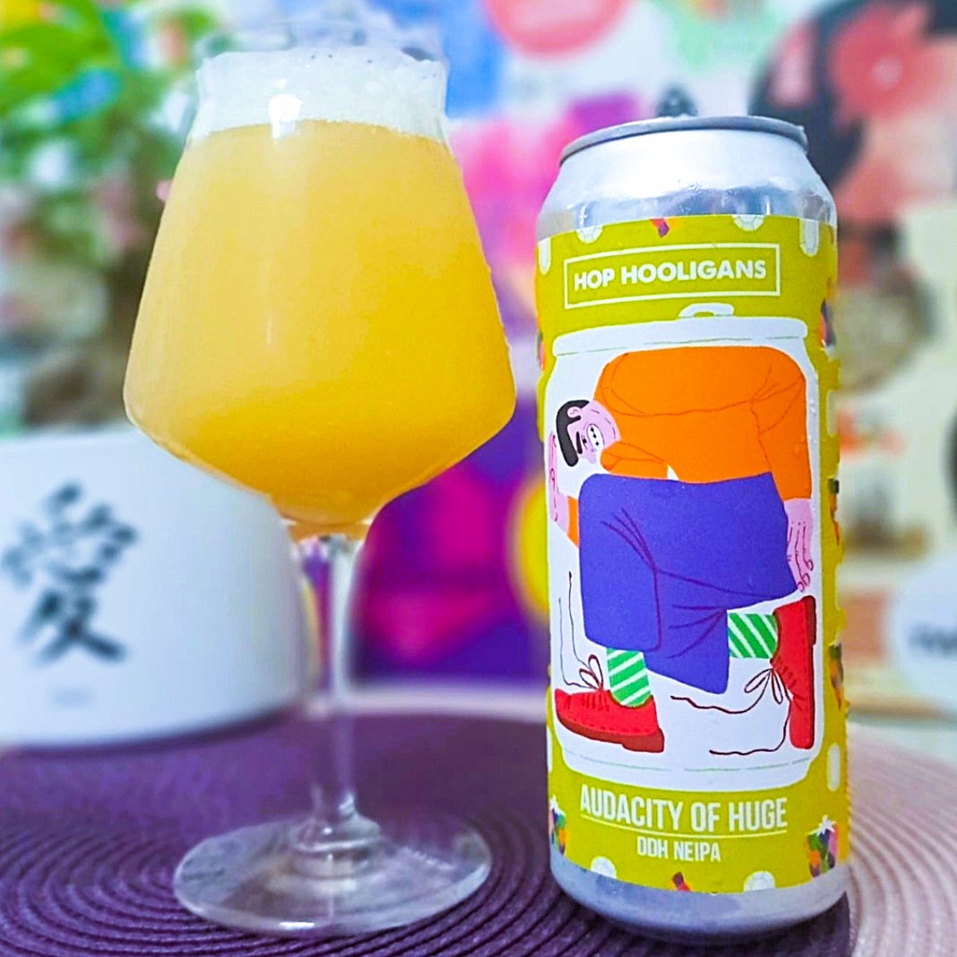 Hop Hooligans - Audacity of Huge New England IPA