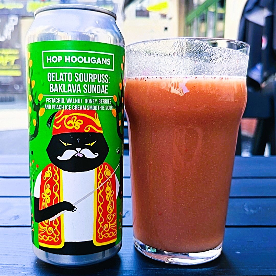 Hop Hooligans - Gelato Sourpuss: Baklava Sundae smuuti-hapuõlu