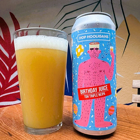 Hop Hooligans - Birthday Juice Triple New England IPA