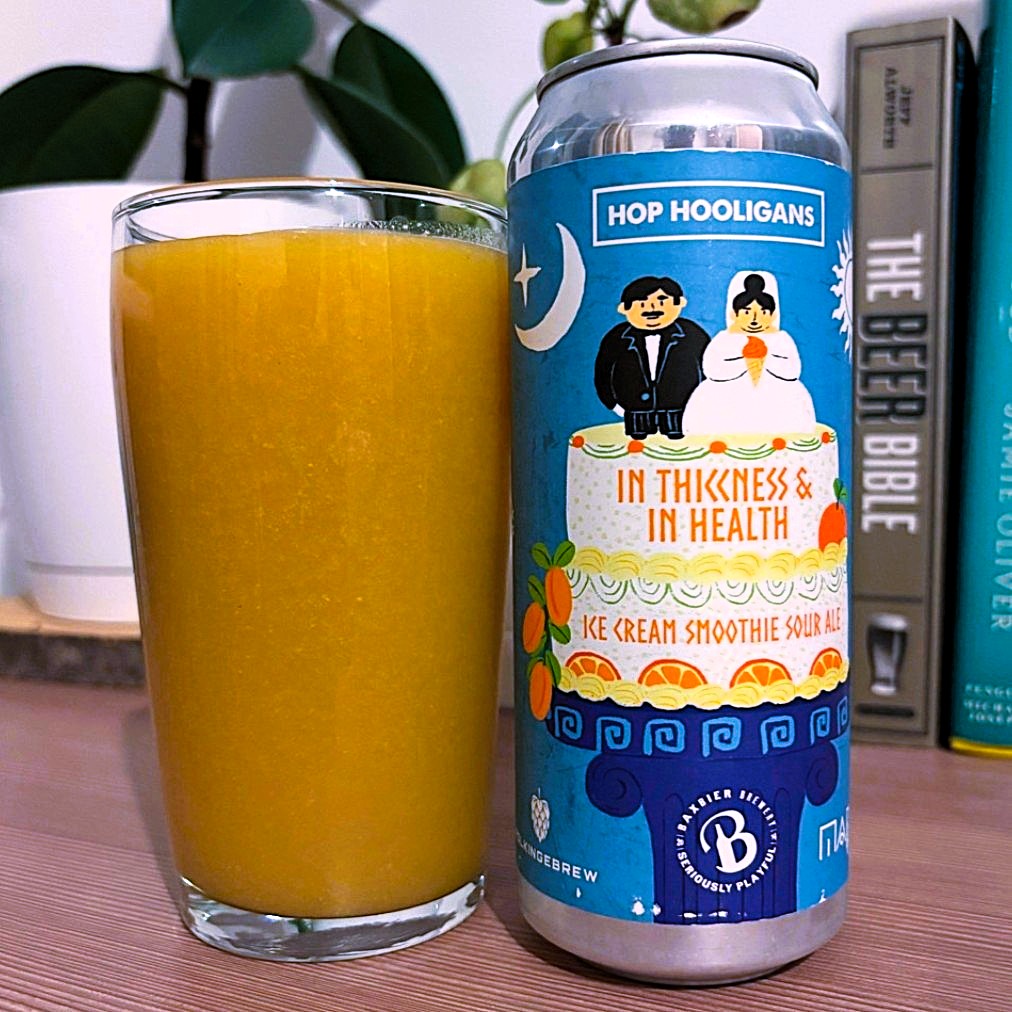 Hop Hooligans - In Thiccness & In Health Smoothie Sour (collab with Maktoob, Folkingebrew, Baxbier)