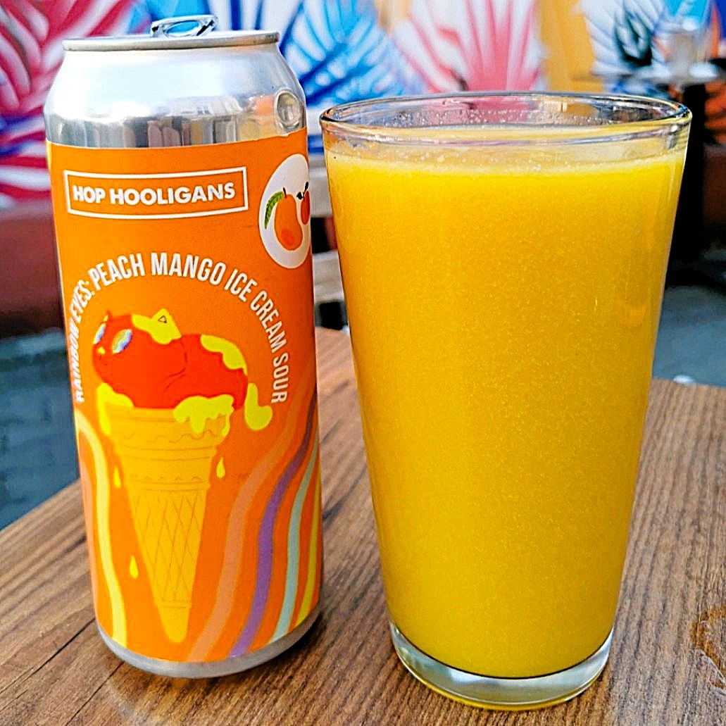 Hop Hooligans - Rainbow Eyes: Peach Mango Smoothie Sour