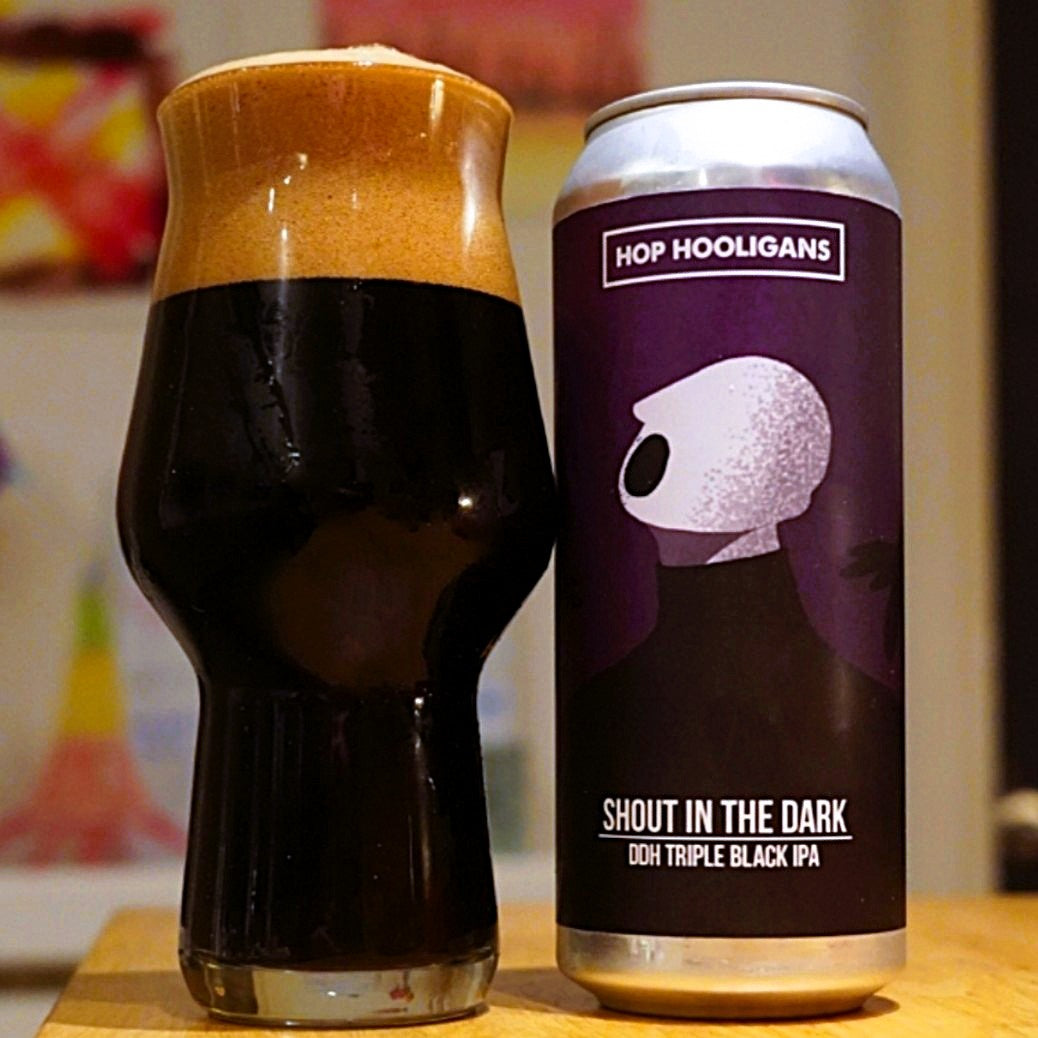 Hop Hooligans - Shout in the Dark Triple Black IPA