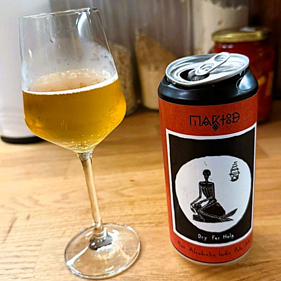 Maktoob - Dry For Help Non-Alcoholic IPA