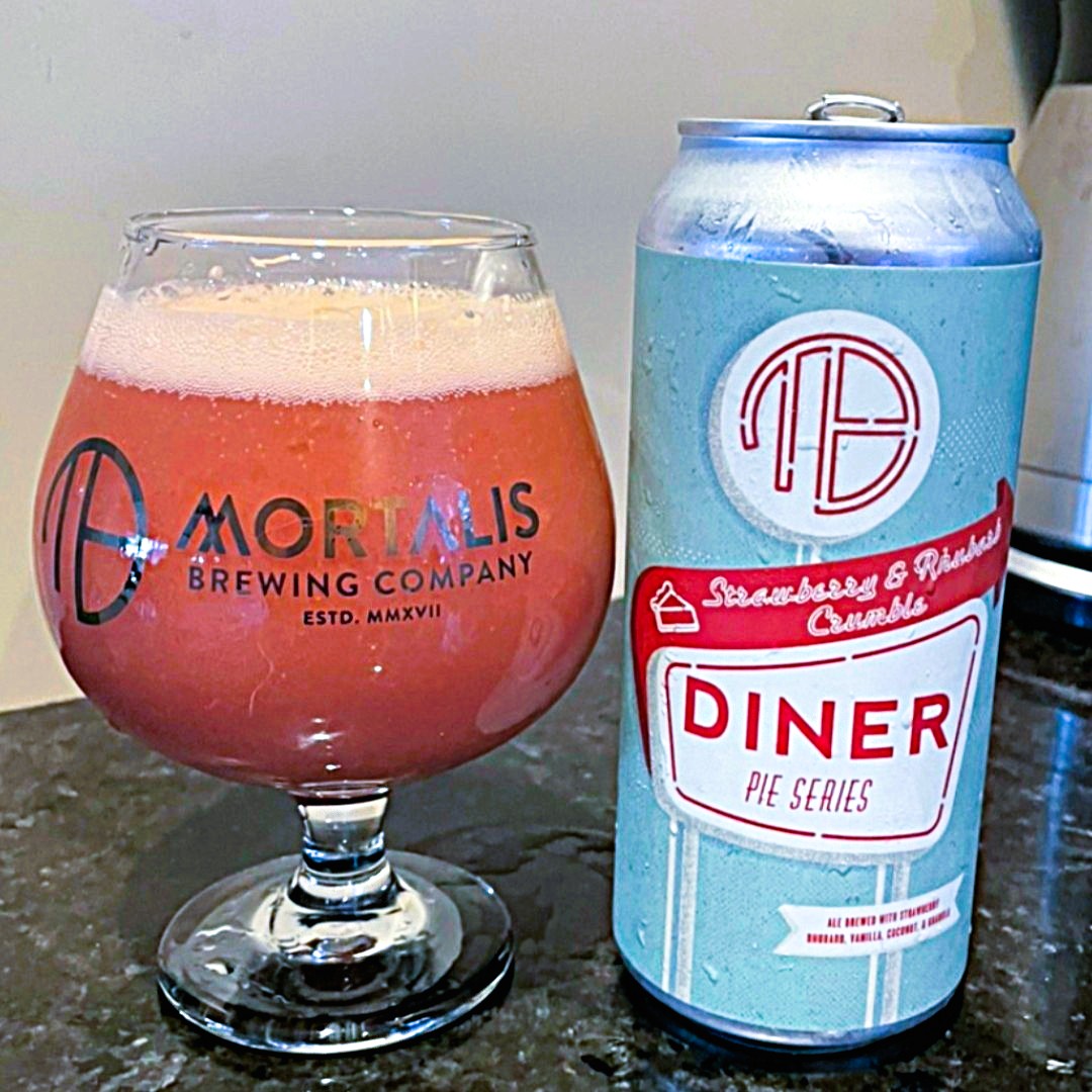 Mortalis - Diner Pie Series Strawberry & Rhubarb Crumble Smoothie Sour