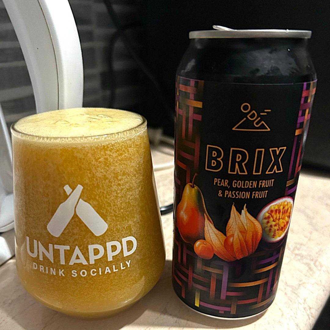 ODU BRIX - Pear, Golden Fruit, Passion Fruit Smoothie Sour