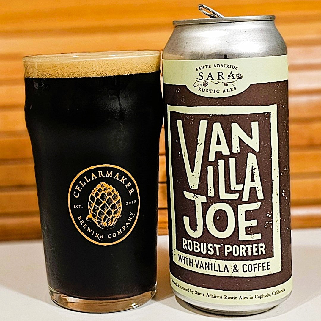 Sante Adairius Rustic Ales - Vanilla Joe Coffee Porter