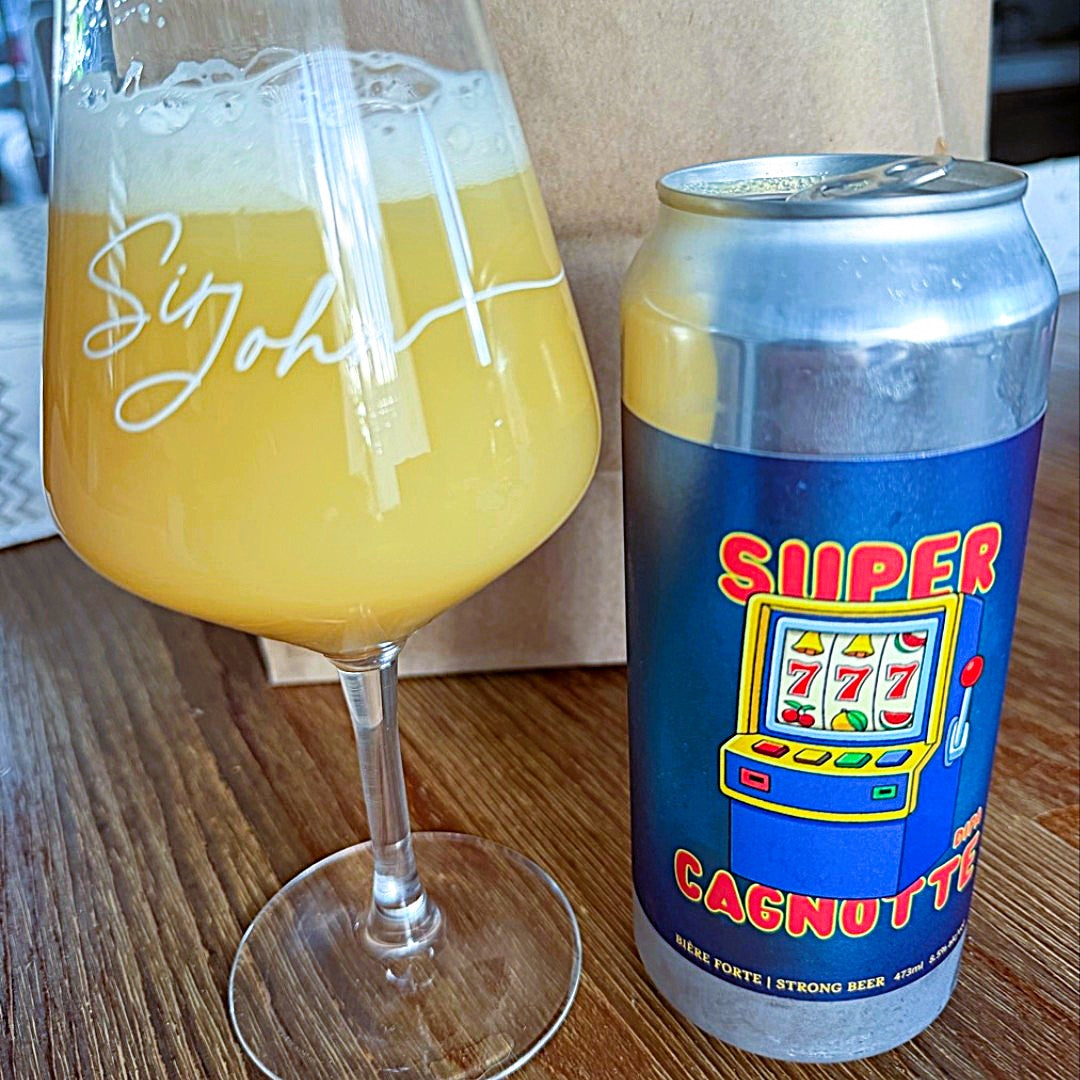 Brasserie Sir John x Unseen - Super Cagnotte Double New England IPA