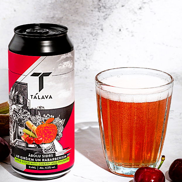 Talava - Apple Cider with Cherry and Rhubarb