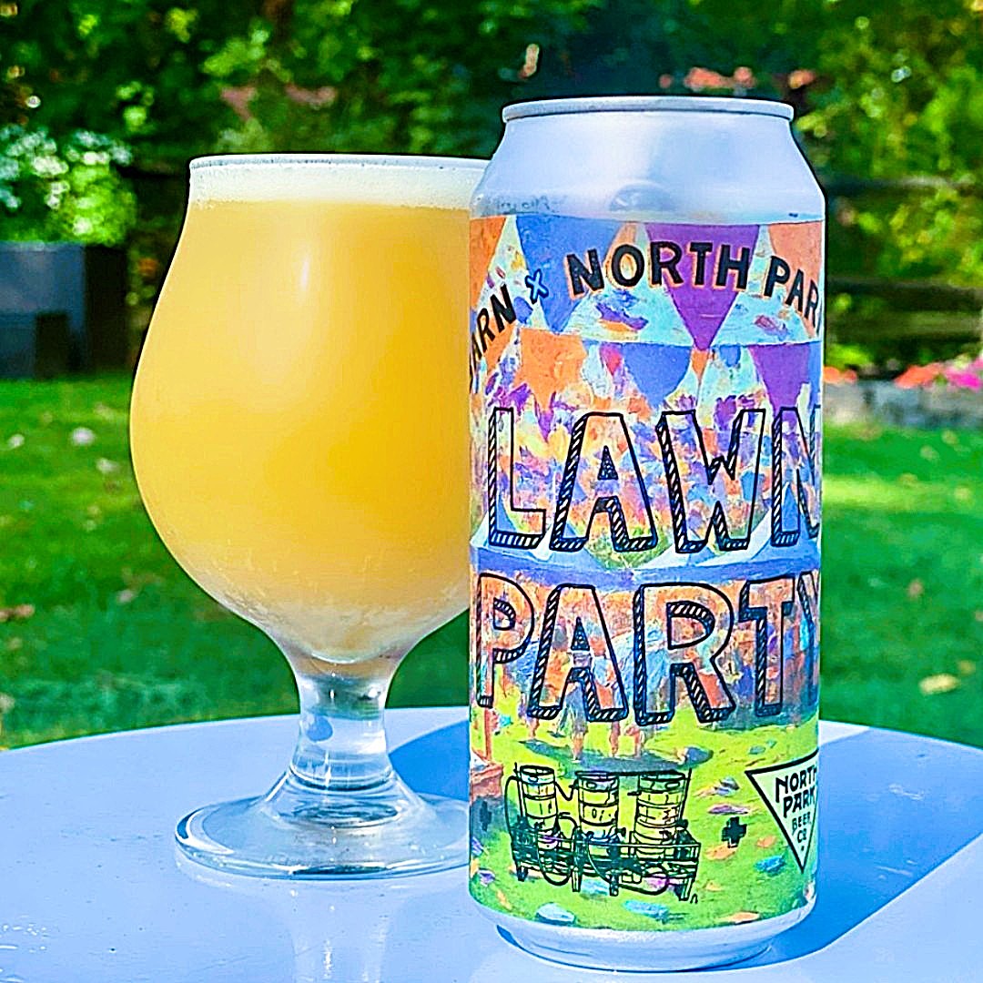 Tin Barn, North Park, Fidens - Lawn Party Double New England IPA