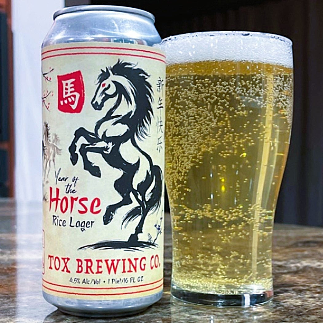 Tox - Year of the Horse Japanese Rice Lager