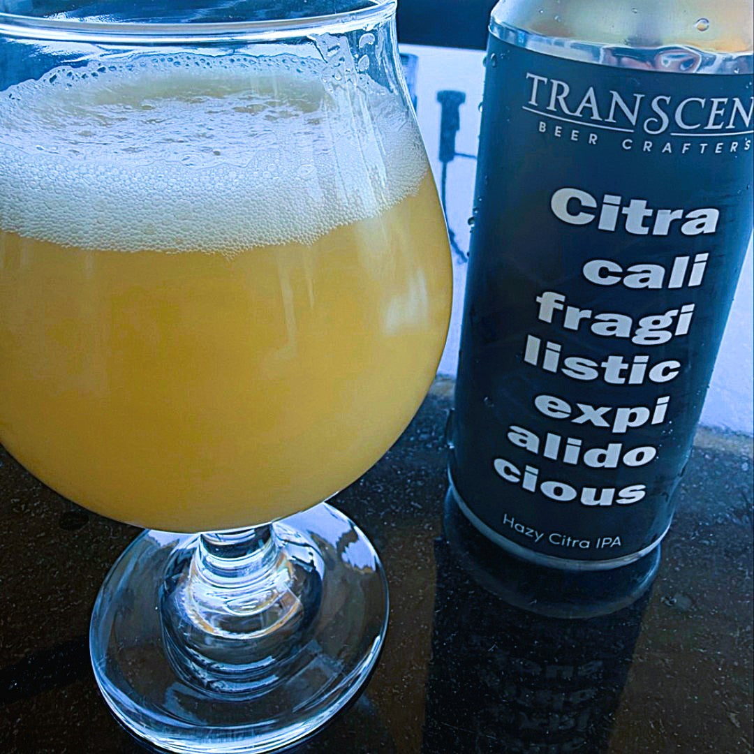Transcend - Citracalifragilisticexpialidocious New England IPA
