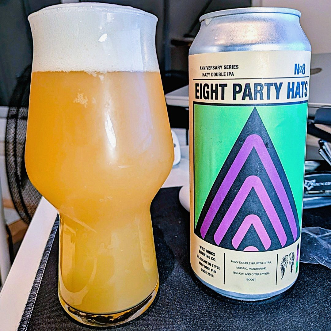 Wax Wings - Eight Party Hats – 8th Anniversary Double New England IPA