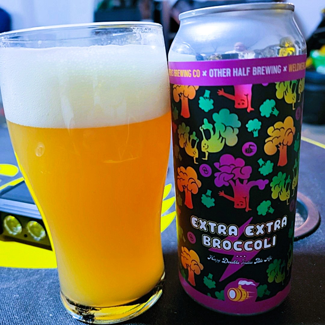 WeldWerks x Other Half - Extra Extra Broccoli Double New England IPA