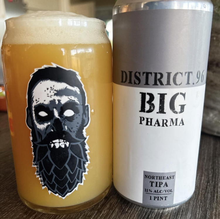 District 96 - Big Pharma Triple New England IPA