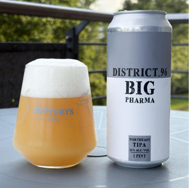 District 96 - Big Pharma Triple New England IPA