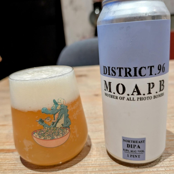 District 96 - M.O.A.P.B (Mother of all Photo Bombs) Double NEIPA