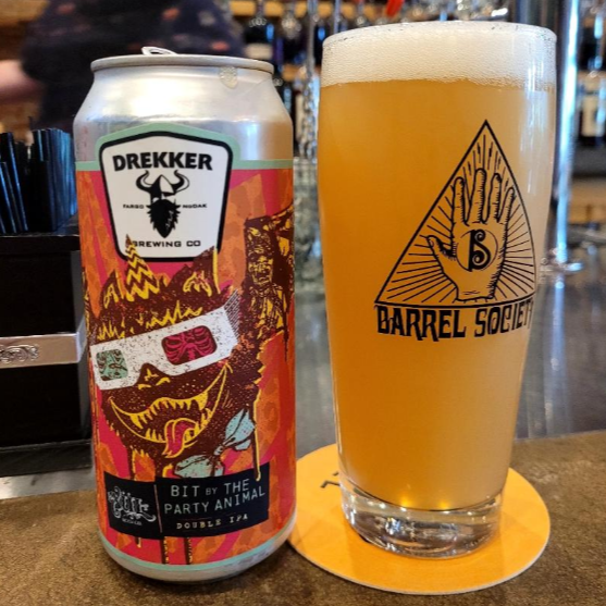 Drekker x Xül - Bit By the Party Animal Double New England IPA
