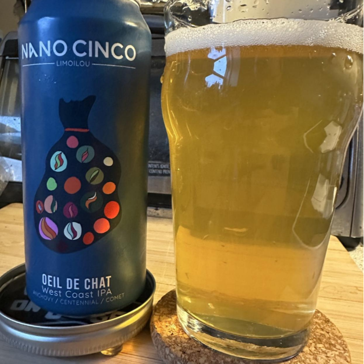 Nano Cinco - Oeil De Chat West Coast IPA