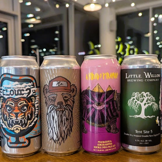 Father's Day 4-Pack! Not Hoppy, Fruity - Citrus & Tropical Double New England IPAs