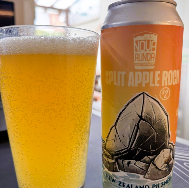 Nova Runda - Split Rock Pilsner: Motueka, Riwaka New Zealand Pilsner