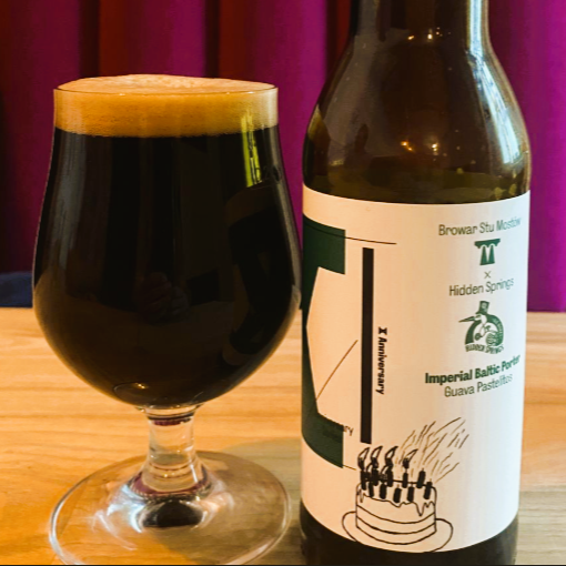 Browar Stu Mostow - X Anniversary 4/10 Imperial Double Baltic Porter (Hidden Springs collab)