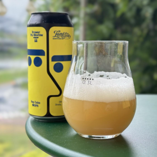 Browar Stu Mostow - Hop Cake Double New England IPA (Long Live Beerworks collab)