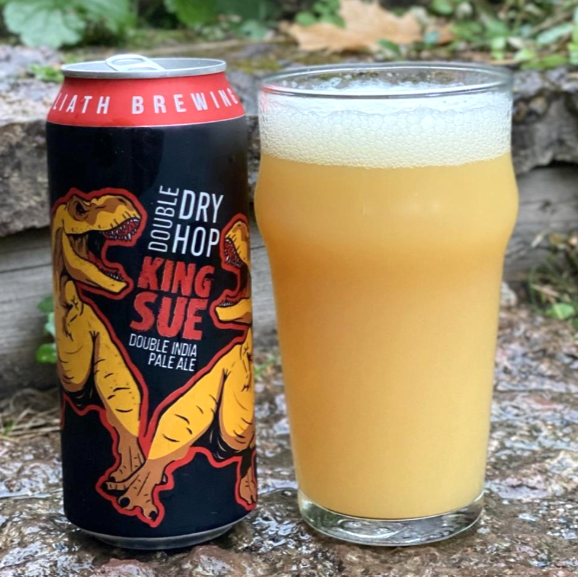 Toppling Goliath – DDH Double Dry-Hopped King Sue Double New England IPA