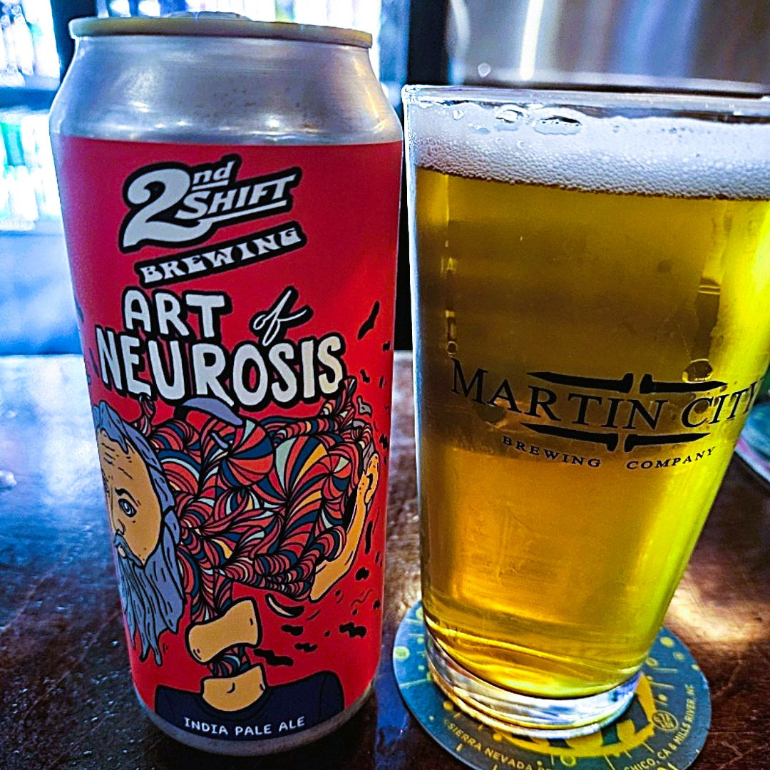 2nd Shift - Art of Neurosis West Coast IPA