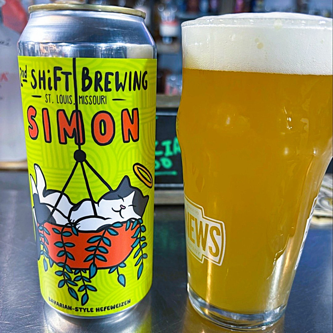 2nd Shift - Simon Wheat Saksa Hefeweizen