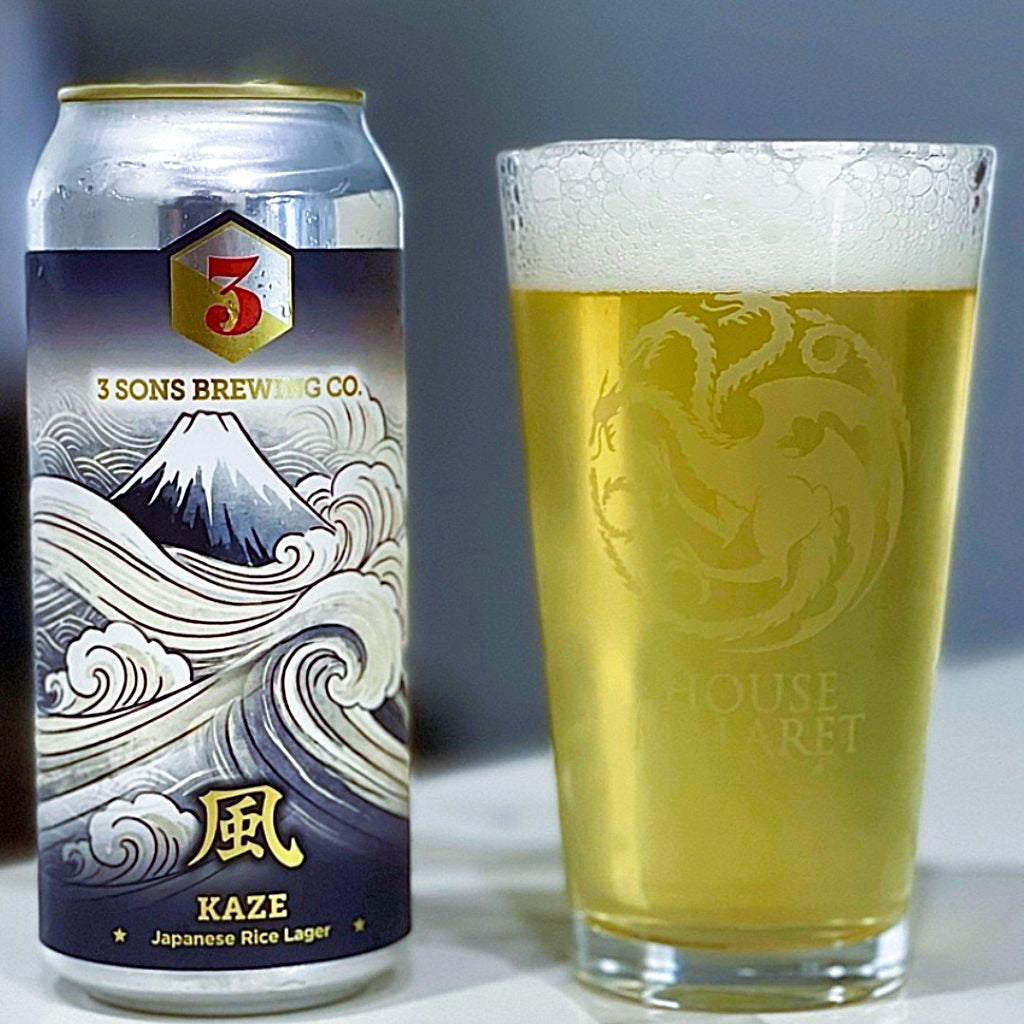 3 Sons - Kaze Japanese Rice Lager