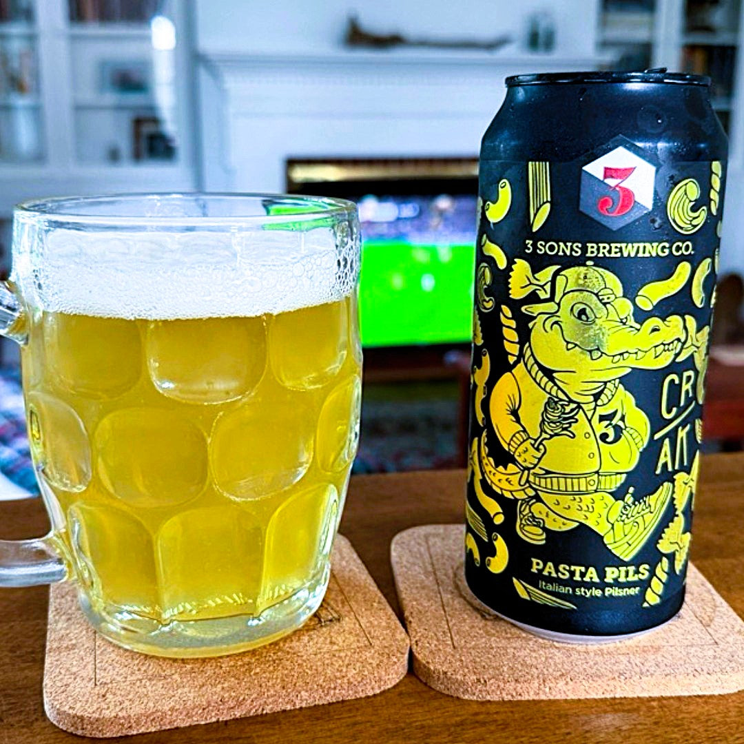 3 Sons &amp; CRAK (Itaalia) - Pasta Pils Itaalia pilsner 