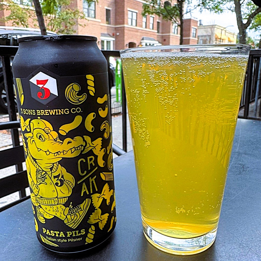 3 Sons &amp; CRAK (Itaalia) - Pasta Pils Itaalia pilsner 