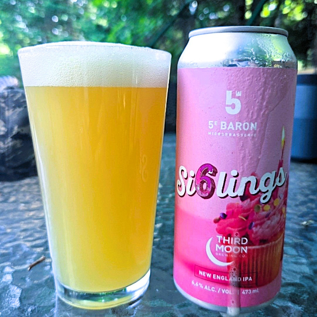5e Baron x Third Moon - Si6lings – 6. aastapäeva New England IPA