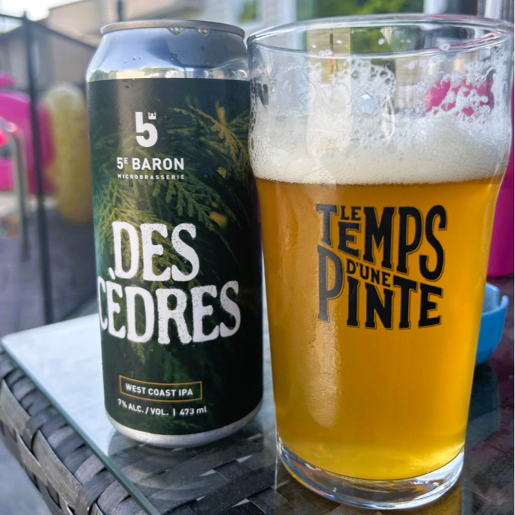 5e Baron - Des Cѐdres Cedres West Coast IPA