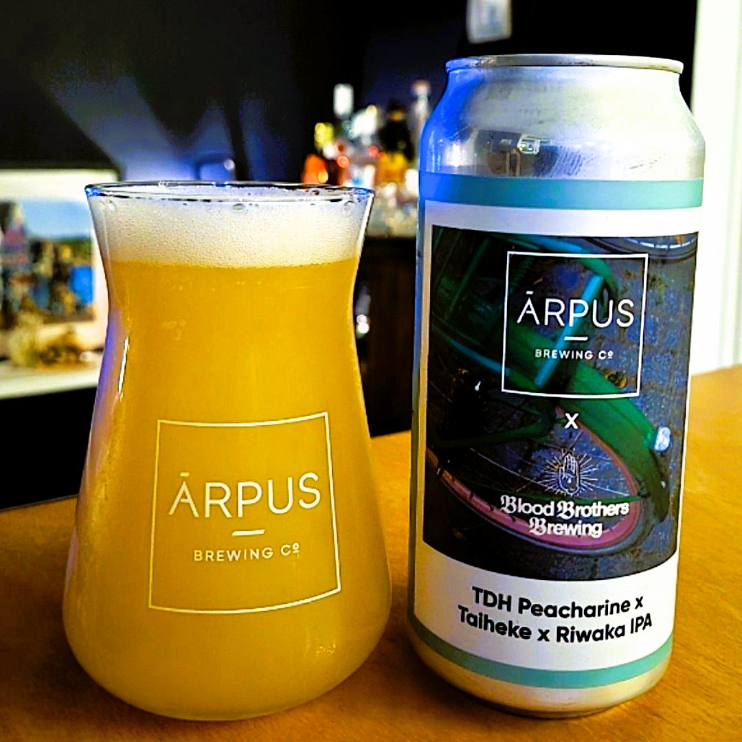 Arpus & Blood Brothers TDH Peacharine x Taheke x Riwaka New England IPA