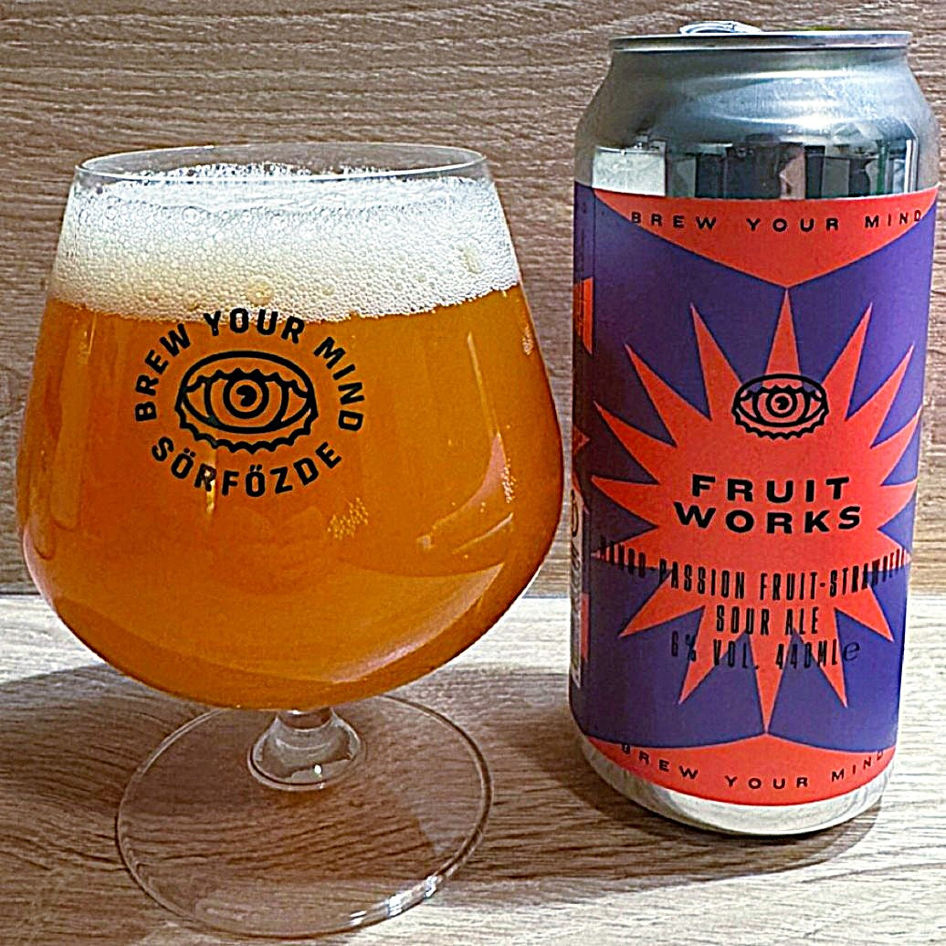 Brew Your Mind - Fruit Works: Mango + Passion Fruit + Maasika hapu õlu