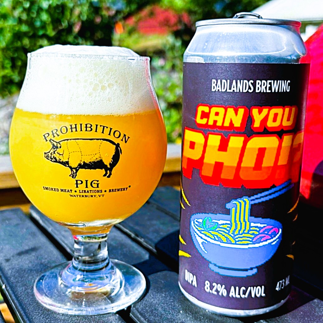 Badlands x CLAG - Can You PHO? Double New England IPA